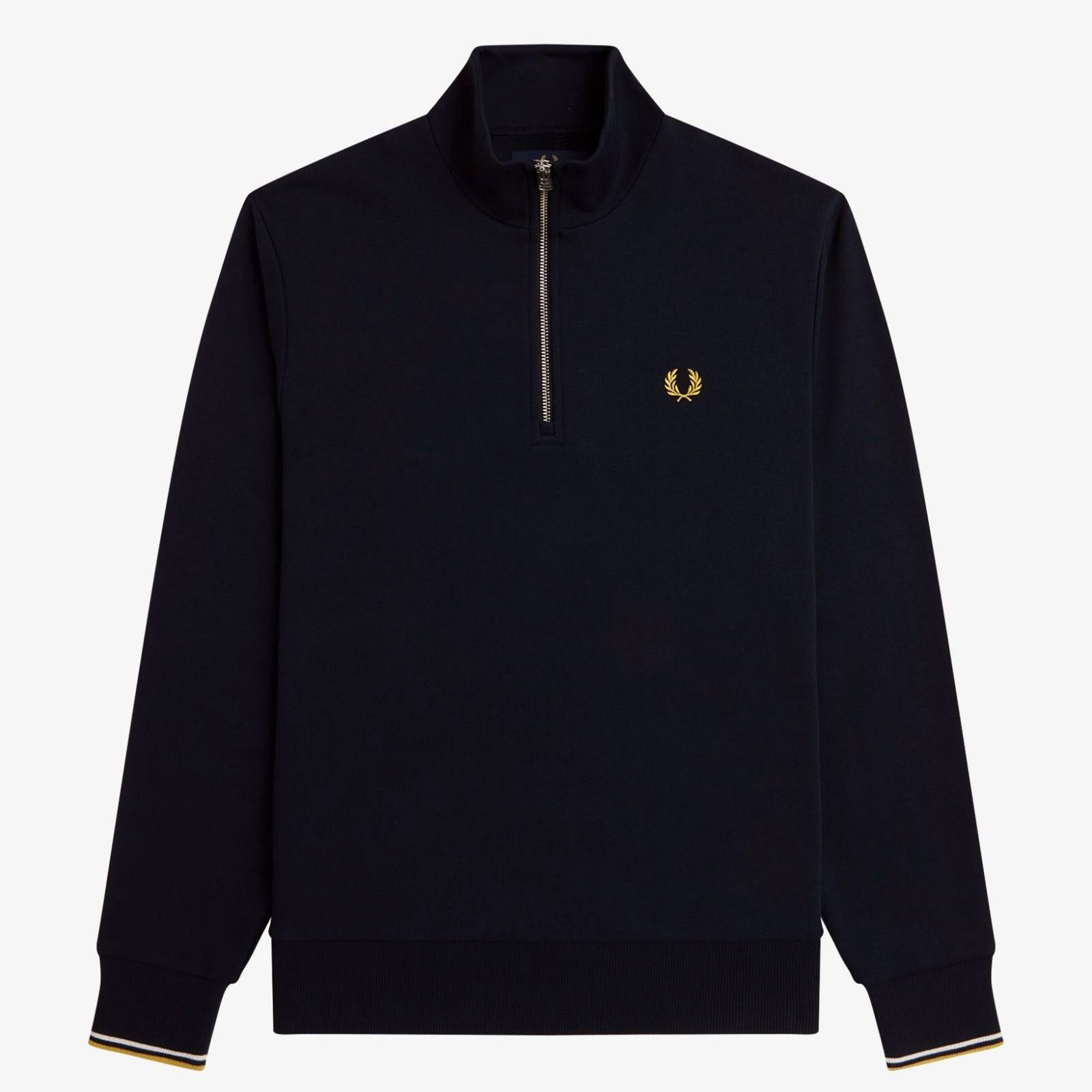 Fred Perry Half Zip Sweater Men | Plutosport